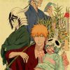 Hot Anime BLEACH Poster Retro Manga Kraft Paper Posters DIY Vintage Home Room Bar Cafe Decor 55 - Anime Posters Mall