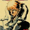 Hot Anime BLEACH Poster Retro Manga Kraft Paper Posters DIY Vintage Home Room Bar Cafe Decor 62 - Anime Posters Mall