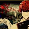 Hot Anime Death Note Posters Manga Ryuk Retro Kraft Paper Sticker Vintage Room Home Bar Cafe 15 - Anime Posters Mall