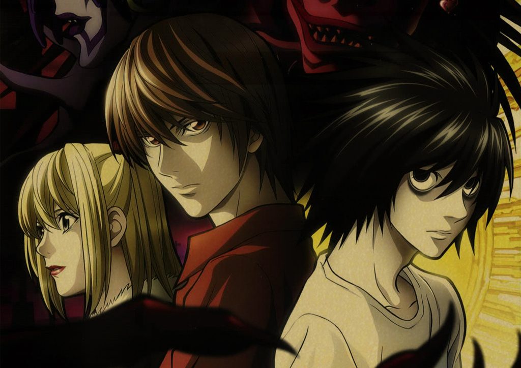 Hot Anime Death Note Posters Manga Ryuk Retro Kraft Paper Sticker Vintage Room Home Bar Cafe 26 - Anime Posters Mall