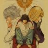 Hot Anime Death Note Posters Manga Ryuk Retro Kraft Paper Sticker Vintage Room Home Bar Cafe 29 - Anime Posters Mall