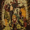 Hot Anime Death Note Posters Manga Ryuk Retro Kraft Paper Sticker Vintage Room Home Bar Cafe 34 - Anime Posters Mall