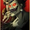 Hot Anime Death Note Posters Manga Ryuk Retro Kraft Paper Sticker Vintage Room Home Bar Cafe 4 - Anime Posters Mall