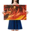Hot Anime Posters Demon Slayer Vintage Home Decor Comic Characters Retro Kraft Paper Poster Theme Bar - Anime Posters Mall