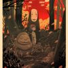 Japan Famous Cartoon Anime Spirited Away Character Quality Canvas Painting Posters Kids Room Living Wall Art 16 - Anime Posters Mall