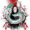 Japan Famous Cartoon Anime Spirited Away Character Quality Canvas Painting Posters Kids Room Living Wall Art 33 - Anime Posters Mall
