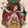 Japan Famous Cartoon Anime Spirited Away Character Quality Canvas Painting Posters Kids Room Living Wall Art 35 - Anime Posters Mall