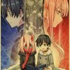 Japanese Anime DARLING in the FRANXX Retro Poster Decoration Bedroom Living Room Kraft Paper Poster High.jpg 640x640 17 - Anime Posters Mall