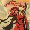 Japanese Anime DARLING in the FRANXX Retro Poster Decoration Bedroom Living Room Kraft Paper Poster High.jpg 640x640 22 - Anime Posters Mall
