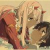 Japanese Anime DARLING in the FRANXX Retro Poster Decoration Bedroom Living Room Kraft Paper Poster High.jpg 640x640 27 - Anime Posters Mall