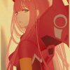 Japanese Anime DARLING in the FRANXX Retro Poster Decoration Bedroom Living Room Kraft Paper Poster High.jpg 640x640 29 - Anime Posters Mall