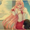 Japanese Anime DARLING in the FRANXX Retro Poster Decoration Bedroom Living Room Kraft Paper Poster High.jpg 640x640 38 - Anime Posters Mall