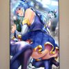 Japanese Anime Figure Hot Classic novel Konosuba Modern Art Home Wall Decoration Canvas Poster Aesthetics Kids 12 - Anime Posters Mall