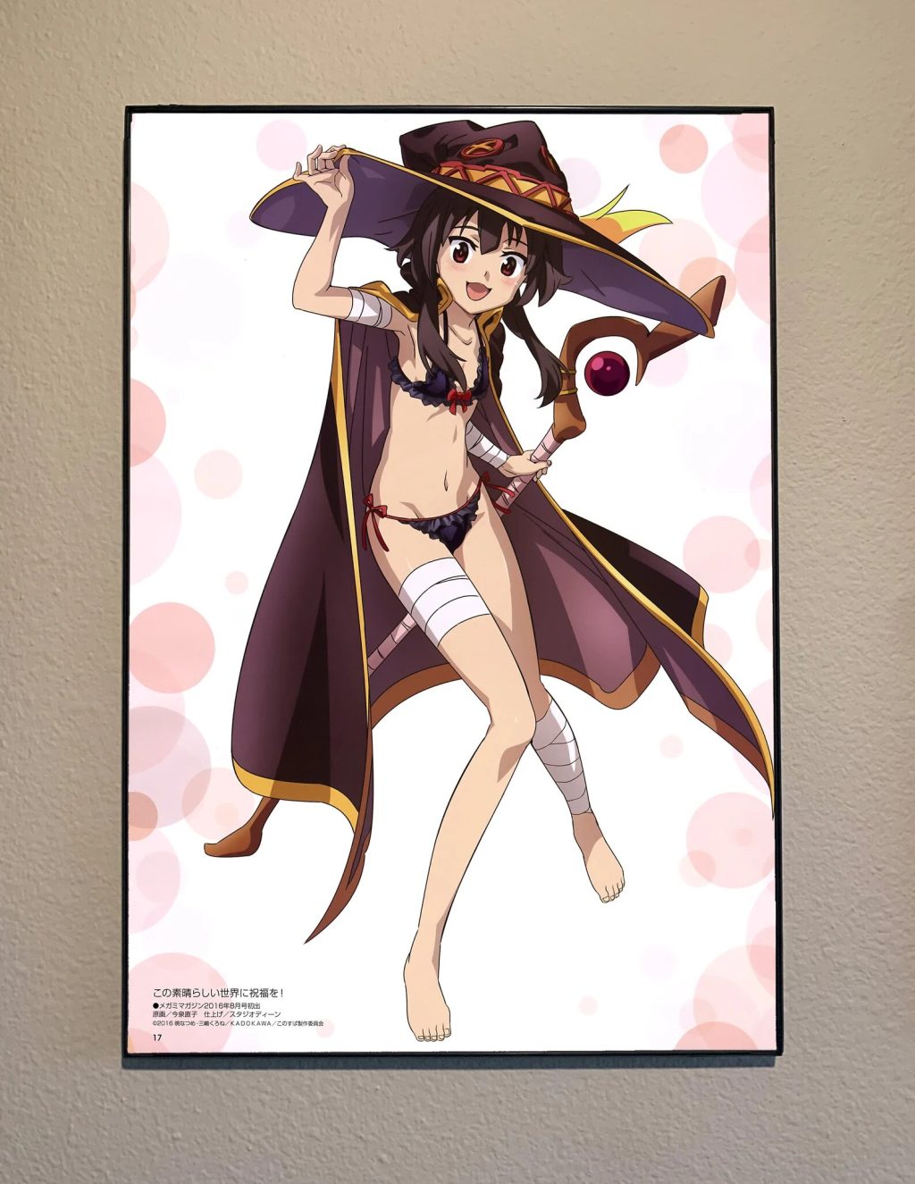 Japanese Anime Figure Hot Classic novel Konosuba Modern Art Home Wall Decoration Canvas Poster Aesthetics Kids 14 - Anime Posters Mall
