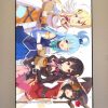 Japanese Anime Figure Hot Classic novel Konosuba Modern Art Home Wall Decoration Canvas Poster Aesthetics Kids 15 - Anime Posters Mall