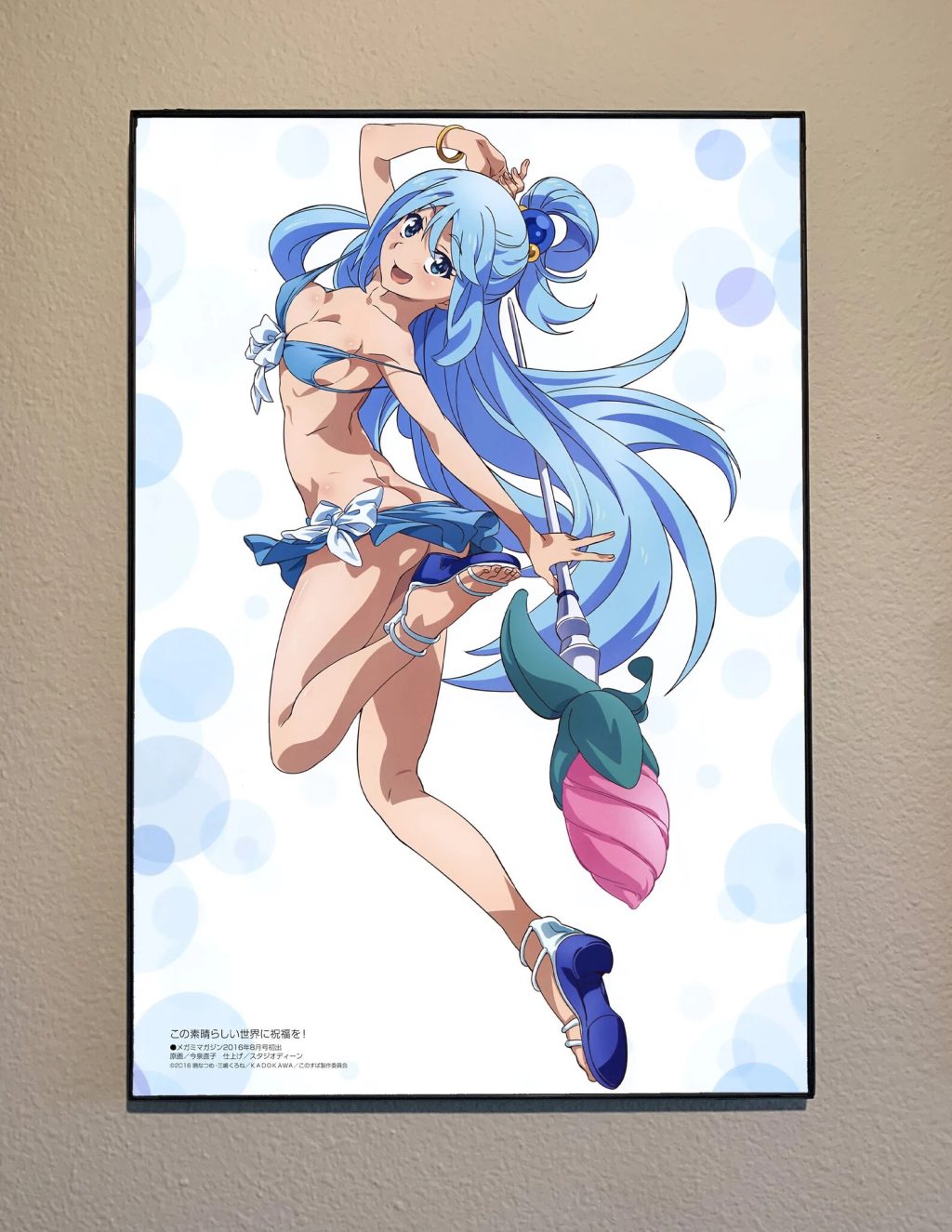 Japanese Anime Figure Hot Classic novel Konosuba Modern Art Home Wall Decoration Canvas Poster Aesthetics Kids 21 - Anime Posters Mall