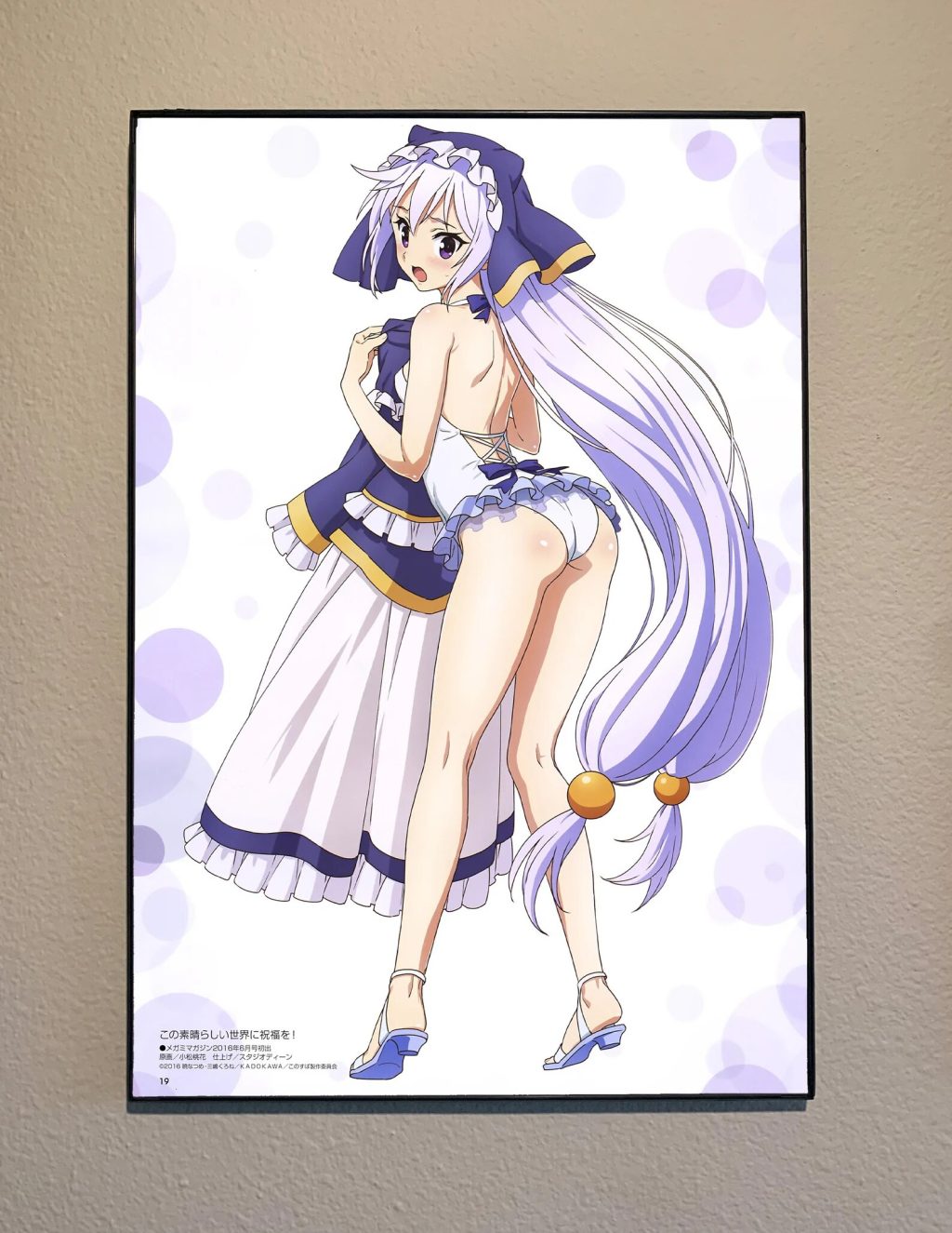 Japanese Anime Figure Hot Classic novel Konosuba Modern Art Home Wall Decoration Canvas Poster Aesthetics Kids 22 - Anime Posters Mall