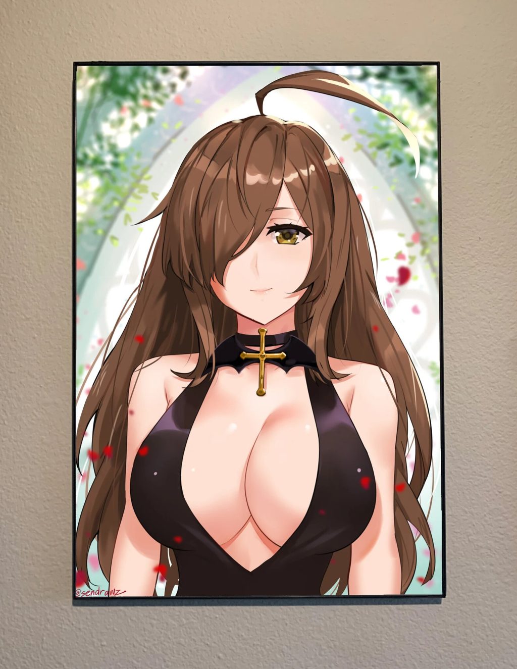Japanese Anime Figure Hot Classic novel Konosuba Modern Art Home Wall Decoration Canvas Poster Aesthetics Kids 5 - Anime Posters Mall