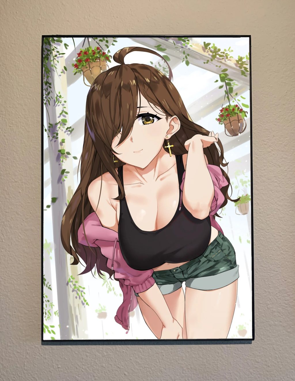 Japanese Anime Figure Hot Classic novel Konosuba Modern Art Home Wall Decoration Canvas Poster Aesthetics Kids 7 - Anime Posters Mall