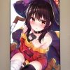 Japanese Anime Figure Hot Classic novel Konosuba Modern Art Home Wall Decoration Canvas Poster Aesthetics Kids 9 - Anime Posters Mall