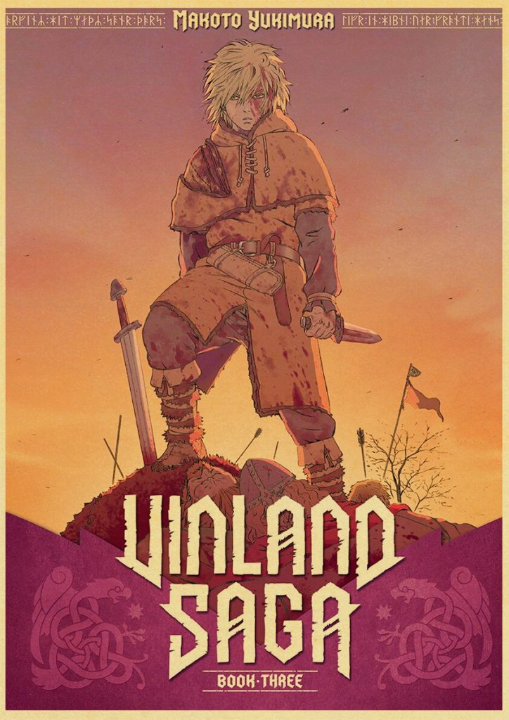 Hot Collection Anime Vinland Saga Thorfinn Poster Anime Posters Mall