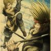 Japanese Anime Vinland Saga Poster Krafe Paper Printed Art Retro Painting Home Room Bar Fans Collection 23 - Anime Posters Mall