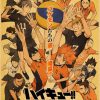 Japanese Cartoon Haikyuu Poster Volleyball Boy Art Painting Kraft Paper Manga Vintage Prints Wall Sticker for 29 - Anime Posters Mall