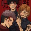 Japanese Hot Anime jujutsu kaisen TV Series Kids Room Art Wall Decoration Removable Canvas Posters Aesthetics 12 - Anime Posters Mall