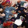 Japanese Hot Anime jujutsu kaisen TV Series Kids Room Art Wall Decoration Removable Canvas Posters Aesthetics 5 - Anime Posters Mall