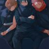 Japanese Hot Anime jujutsu kaisen TV Series Kids Room Art Wall Decoration Removable Canvas Posters Aesthetics 7 - Anime Posters Mall