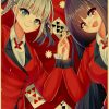 Kakegurui Retro Poster Japanese Anime Poster Decoration Bedroom Living Room Kraft Paper Poster High Quality Wall 18 - Anime Posters Mall