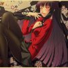 Kakegurui Retro Poster Japanese Anime Poster Decoration Bedroom Living Room Kraft Paper Poster High Quality Wall 26 - Anime Posters Mall