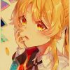 Kakegurui Retro Poster Japanese Anime Poster Decoration Bedroom Living Room Kraft Paper Poster High Quality Wall 28 - Anime Posters Mall