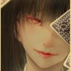 Kakegurui Retro Poster Japanese Anime Poster Decoration Bedroom Living Room Kraft Paper Poster High Quality Wall 3 - Anime Posters Mall