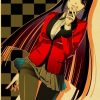 Kakegurui Retro Poster Japanese Anime Poster Decoration Bedroom Living Room Kraft Paper Poster High Quality Wall 4 - Anime Posters Mall