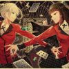 Kakegurui Retro Poster Japanese Anime Poster Decoration Bedroom Living Room Kraft Paper Poster High Quality Wall 7 - Anime Posters Mall