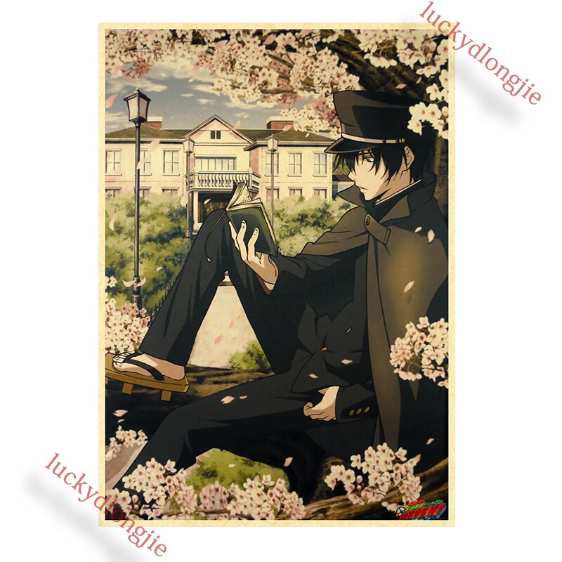 Katekyo Hitman Reborn Poster Anime Wall Vintage Kraft Paper Posters Decor For Home Room Pictur And 21 - Anime Posters Mall
