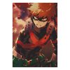 My Hero Academia D Midoriya Izuku Character Character Vintage Kraft Paper Poster Bar Cafe Decorative Painting 4 - Anime Posters Mall