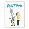 New Rick and Morty HD Posters Anime Canvas Painting Bar Room Manga Decoration Painting Art Wall 5 - Anime Posters Mall