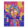 New Rick and Morty HD Posters Anime Canvas Painting Bar Room Manga Decoration Painting Art Wall 9 - Anime Posters Mall