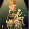 Painting Retro Poster Prints Anime The Promised Neverland Yakusoku No Neverland Norman kraft paper Wall Picture 19 - Anime Posters Mall