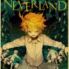 Painting Retro Poster Prints Anime The Promised Neverland Yakusoku No Neverland Norman kraft paper Wall Picture 6 - Anime Posters Mall