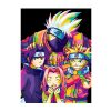 Peripheral Anime Naruto Poster Canvas Painting Print Kakashi Art Wall Decoration Mural Modern Home Living Room 2 - Anime Posters Mall