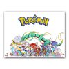 Posters Anime Pok mon Peripheral Art Introduction To Card Properties Canvas Painting Mewtwo Eevee Cartoon Picture 37 - Anime Posters Mall