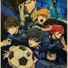 Retro Anime Blue Lock Poster Soccer Manga Kraft Paper Prints Sports Vintage Home Room Bar Cafe 14.jpg 640x640 14 - Anime Posters Mall