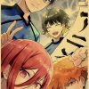 Retro Anime Blue Lock Poster Soccer Manga Kraft Paper Prints Sports Vintage Home Room Bar Cafe 24.jpg 640x640 24 - Anime Posters Mall