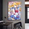 S Sailor Anime Moon Girl POSTER Poster Prints Wall Pictures Living Room Home Decoration Small 7 - Anime Posters Mall