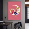 S Sailor Anime Moon Girl POSTER Poster Prints Wall Pictures Living Room Home Decoration Small 8 - Anime Posters Mall
