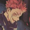 TIE LER 1PC Jujutsu Kaisen Kraft Paper Series Anime Poster Bar Cafe Decorative Painting Interior Decoration 1 - Anime Posters Mall