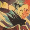 TIE LER Anime Jujutsu Kaisen Posters Kraft Paper Vintage Poster Wall Sticker Art Painting Study Home 3 - Anime Posters Mall